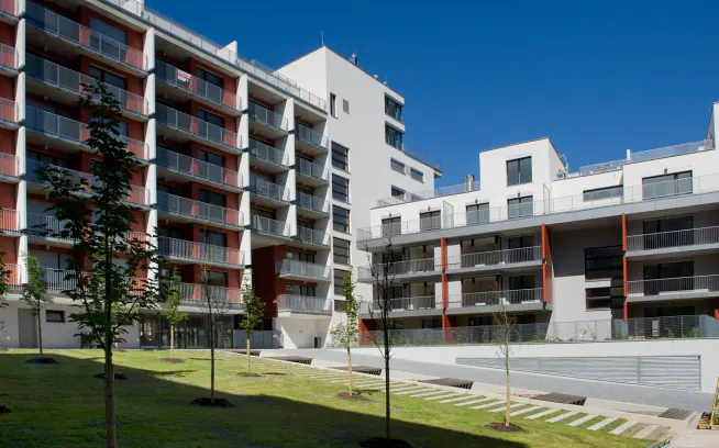 Rezidence Korunní – nové byty Praha 2 – Vinohrady