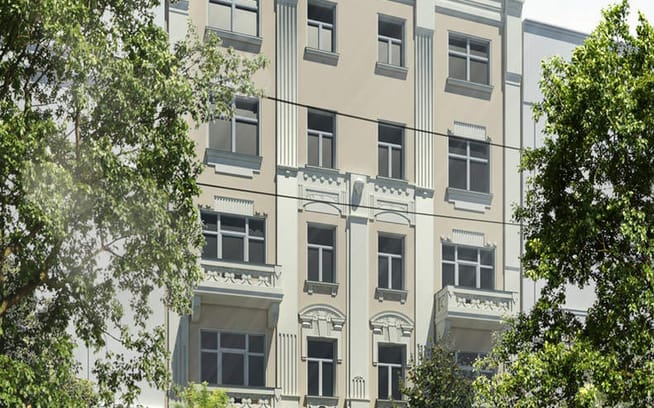 Rezidence Vinohradská 33 – nové byty Praha 2 – Vinohrady