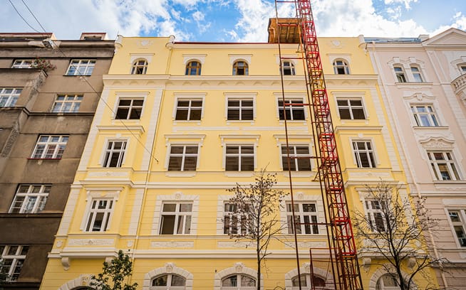 Bytový dům Šimáčkova – nové byty Praha 7 – Holešovice