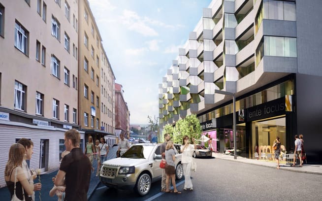 Rezidence Drahobejlova – nové byty Praha 9 – Vysočany