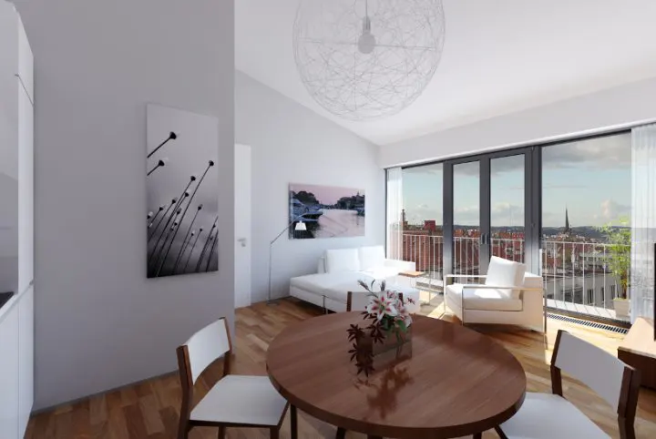 Rezidence Lucemburská – nové byty Praha 2 – Vinohrady – foto 4