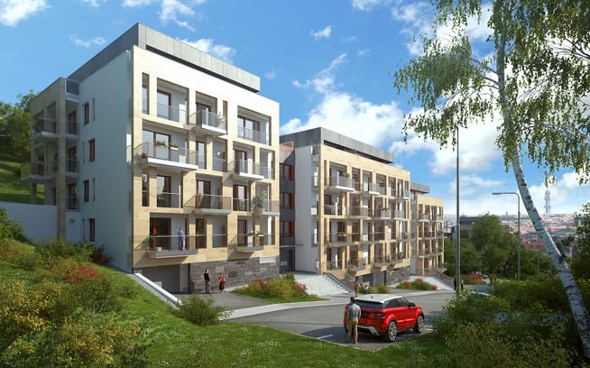 Rezidence Park Nikolajka – nové byty Praha 5 – Smíchov