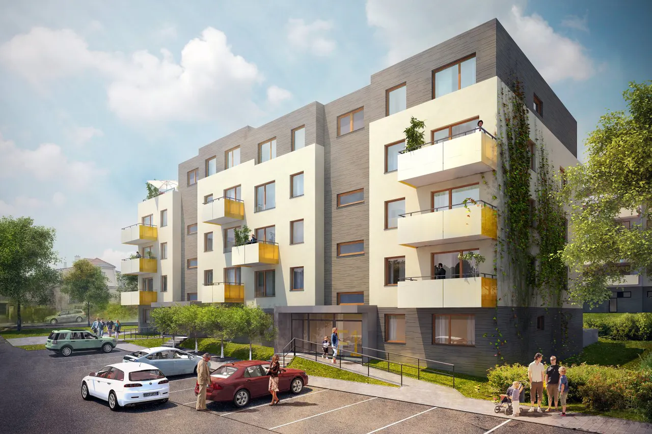 KOTI Hyacint Modřany – nové byty Praha 4 – Modřany – foto 1