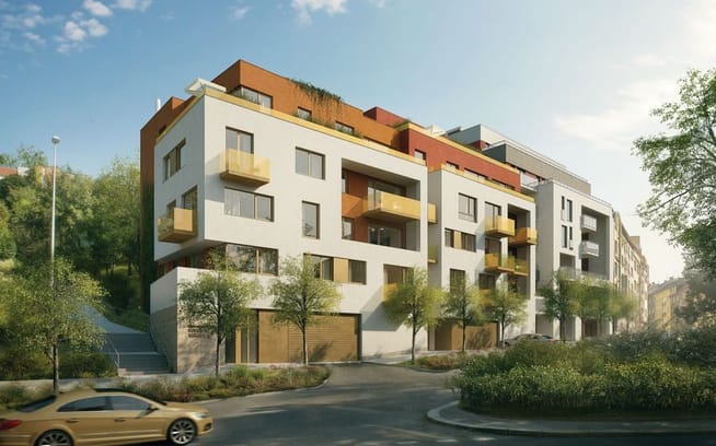Podolské schody – nové byty Praha 4 – Podolí