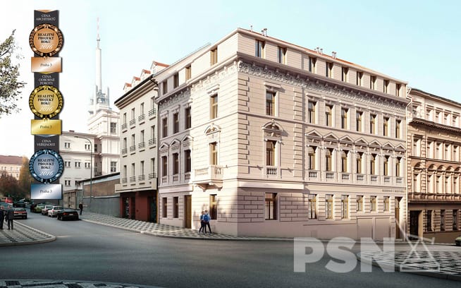 Rezidence U Bojovníka – nové byty Praha 3 – Žižkov