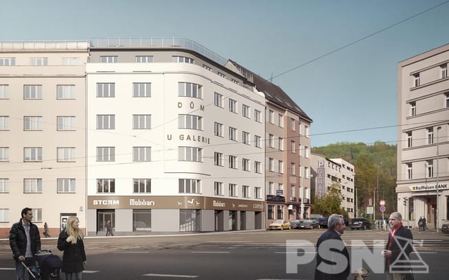 Dům U Galerie – nové byty Praha 9 – Vysočany