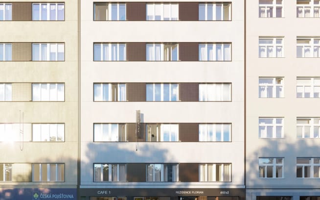 Rezidence Florian – nové byty Praha 2 – Vinohrady
