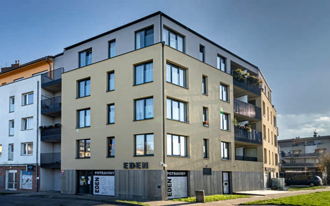 Bytový dům Suchdolské náměstí – nové byty Praha 6 – Suchdol