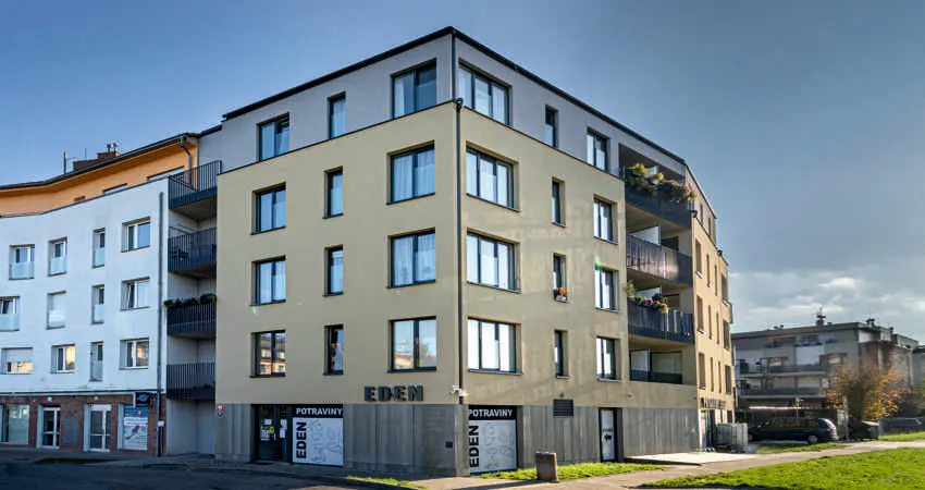 Bytový dům Suchdolské náměstí – nové byty Praha 6 – Suchdol – foto 1