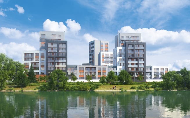 Rezidence Nad Vltavou – nové byty Praha 7 – Holešovice
