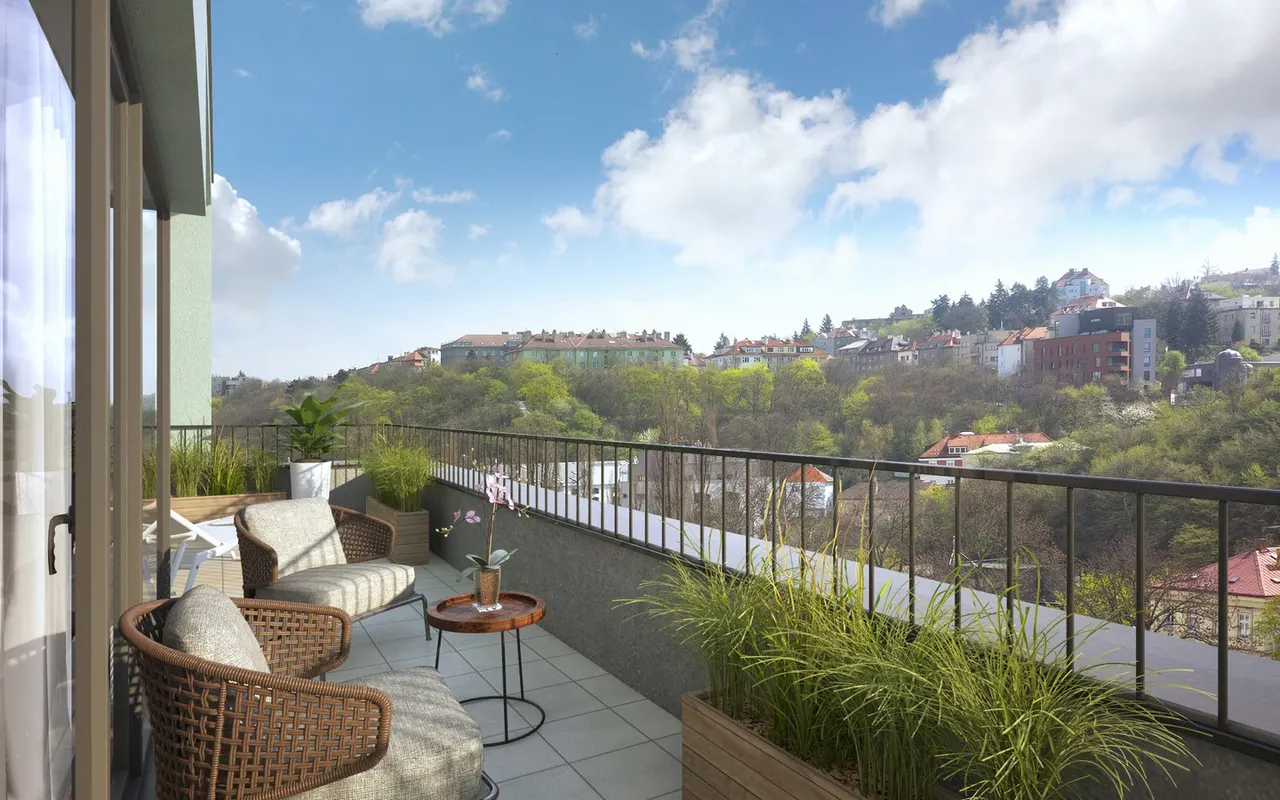 Rezidence Vrchlického – nové byty Praha 5 – Košíře – foto 4