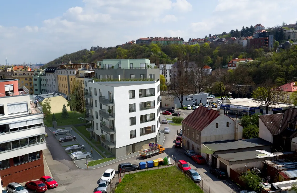 Rezidence Vrchlického – nové byty Praha 5 – Košíře – foto 2