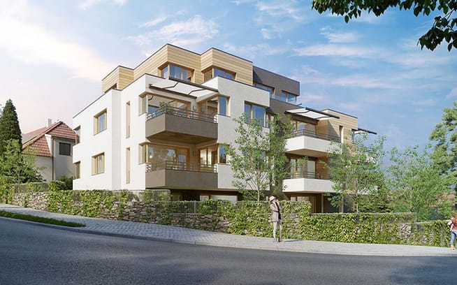 Rezidence Slivenecká – nové byty Praha 5 – Hlubočepy