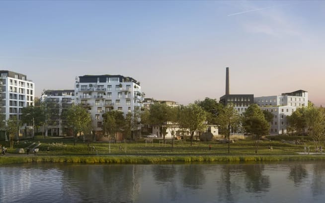 Fénix - Papírna Bubeneč – brownfieldy a nové byty Praha 6 – Bubeneč