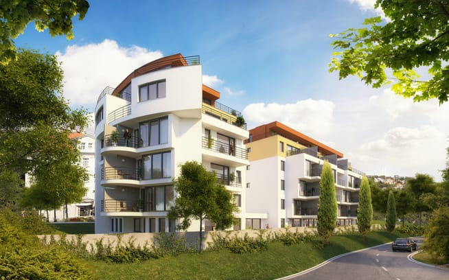 Rezidence Na Hřebenkách – nové byty Praha 5 – Smíchov