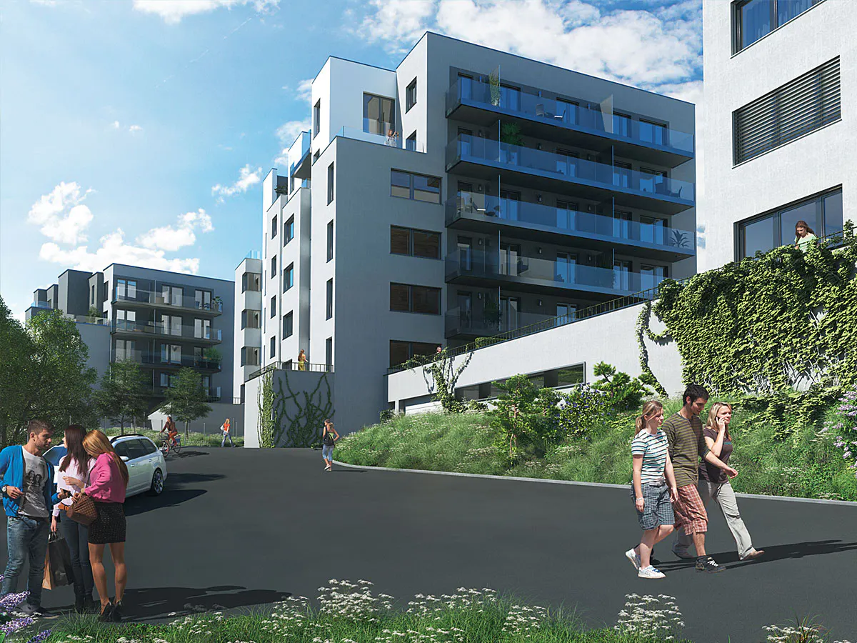 Rezidence Malvazinky – nové byty Praha 5 – Košíře – foto 1