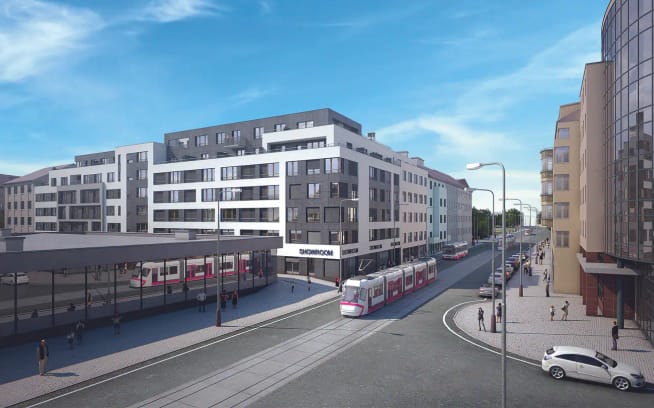 Rezidence U Radnice – nové byty Praha 9 – Vysočany