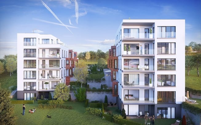 Panorama Hlubočepy – nové byty Praha 5 – Hlubočepy