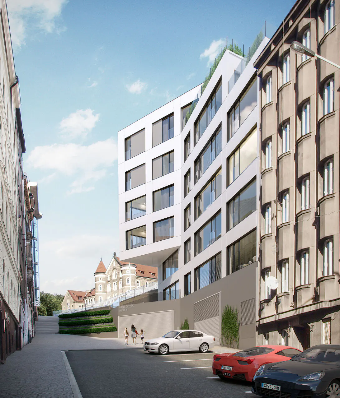 Holečkova House – nové byty Praha 5 – Smíchov – foto 1