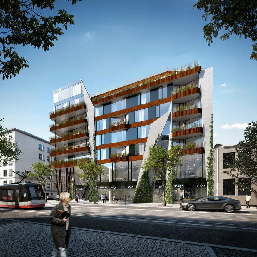 Komunardů 35 – nové byty Praha 7 – Holešovice – foto 1