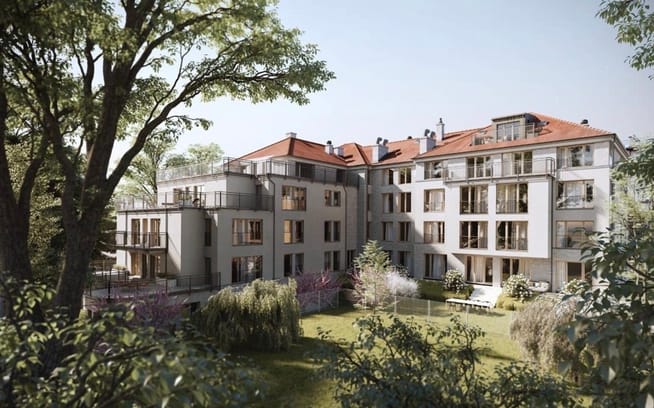 Residence Hradešínská – nové byty Praha 2 – Vinohrady