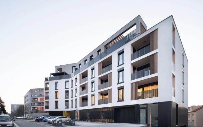 Rezidence Michelangelova – nové byty Praha 10 – Strašnice