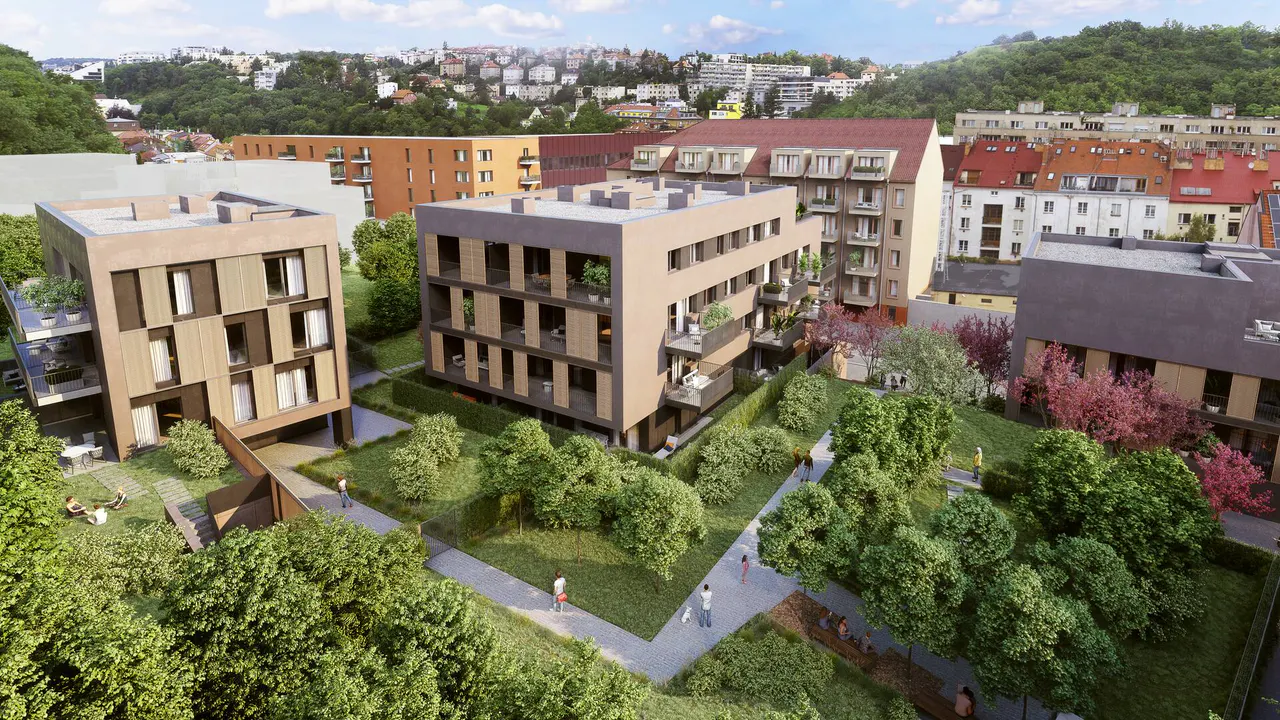 Rezidence Neklanka II – nové byty Praha 5 – Smíchov – foto 2