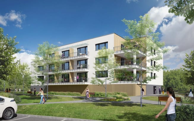 Maloměřické nábřeží – nové byty Brno, okres Brno-město