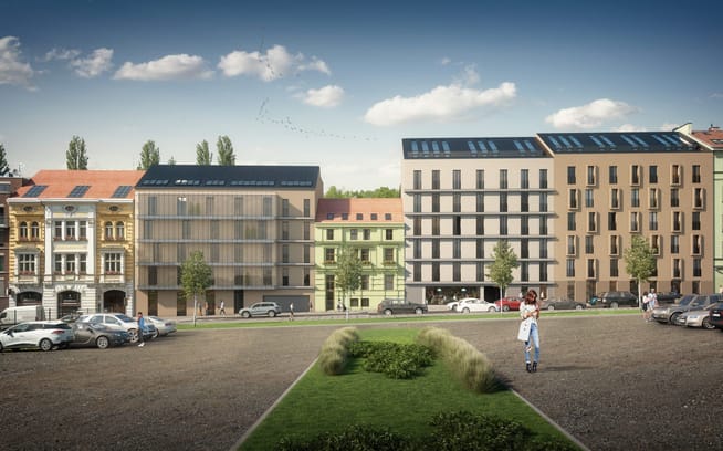 Žižkovské Pavlače – nové byty Praha 3 – Žižkov