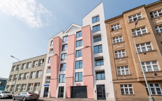 Harfa Yard – nové byty Praha 8 – Libeň