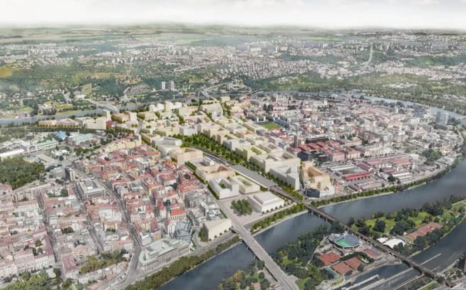 Nová čtvrť Bubny-Zátory – brownfieldy a nové byty Praha 7 – Holešovice