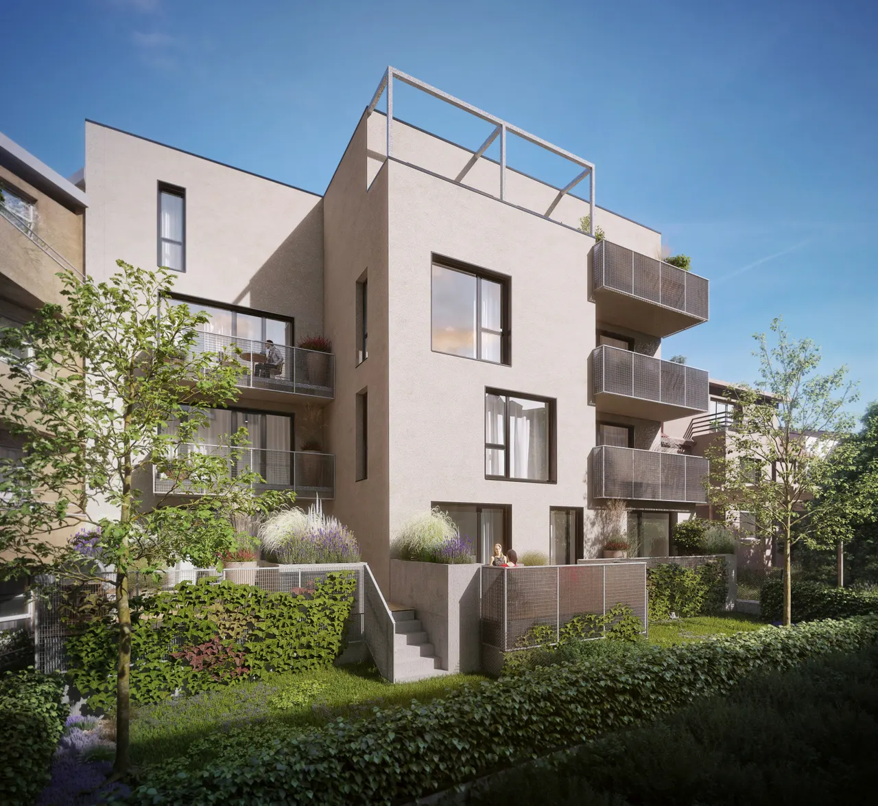 Rezidence Pod Okrouhlíkem – nové byty Praha 8 – Kobylisy – foto 3