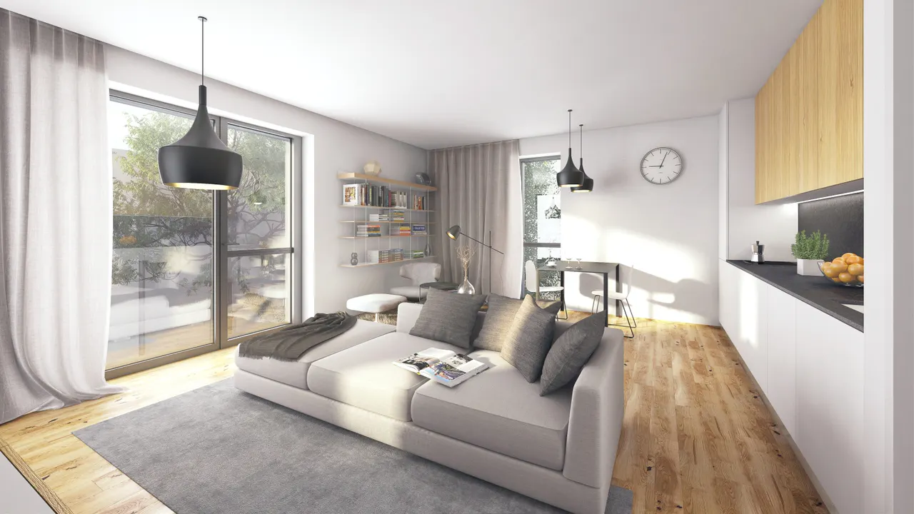 Rezidence Pod Okrouhlíkem – nové byty Praha 8 – Kobylisy – foto 4