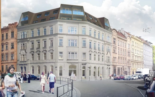 Rezidence Údolní 36 – nové byty Brno, okres Brno-město