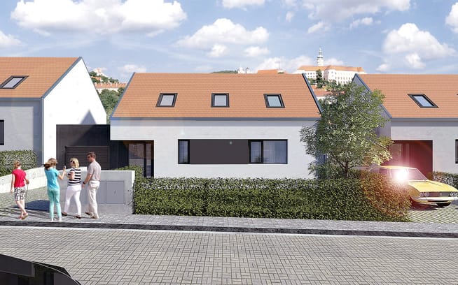 Rezidence Pod Novou – rodinné domy Mikulov, okres Břeclav