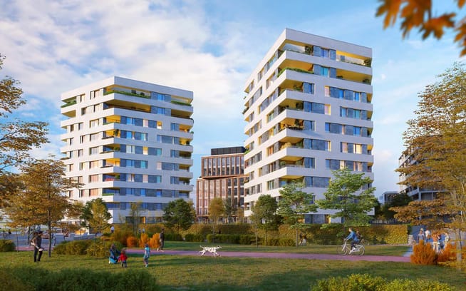 Rohan City - Diamanty Karlín – nové byty Praha 8 – Karlín