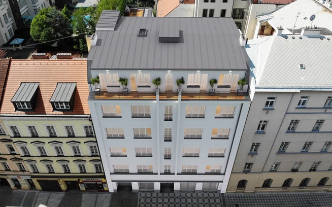 Římská 20 – nové byty Praha 2 – Vinohrady
