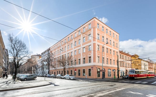 Carolina Corner – nové byty Praha 8 – Karlín