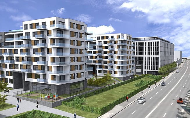 Bydlení u Císařské louky – nové byty Praha 5 – Smíchov