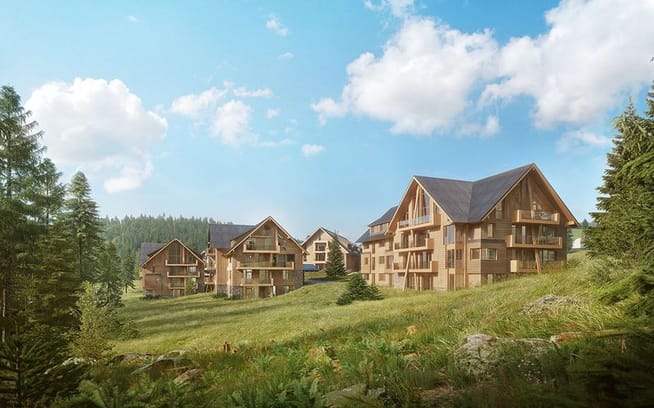 Aldrov Apartments & Resort – nové byty Vítkovice, okres Semily