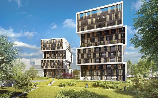 Výhledy Rokytka – nové byty Praha 9 – Vysočany