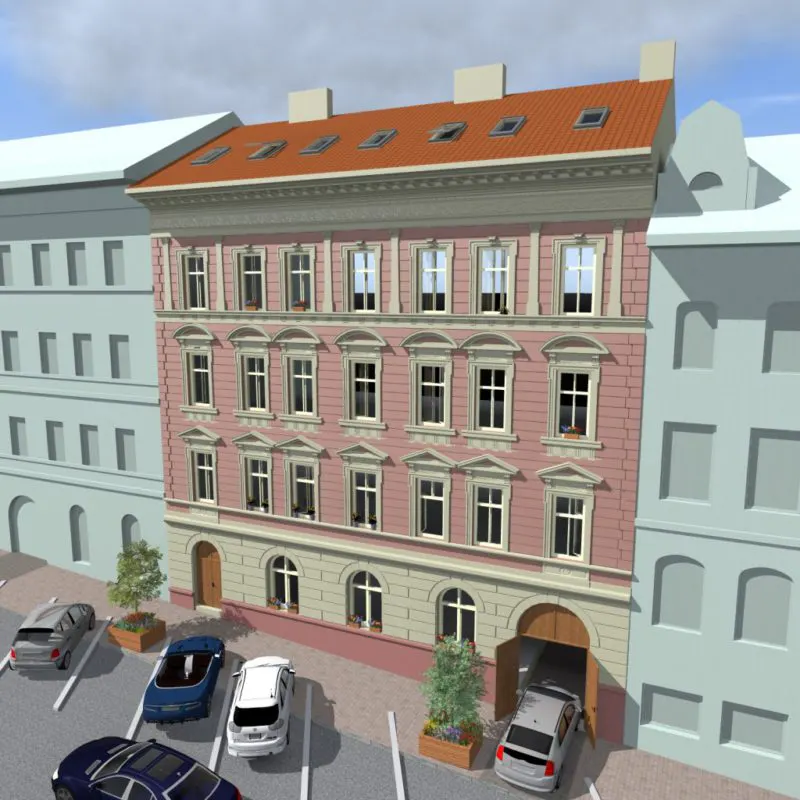 Projekt Mečislavova – nové byty Praha 4 – Nusle – foto 2