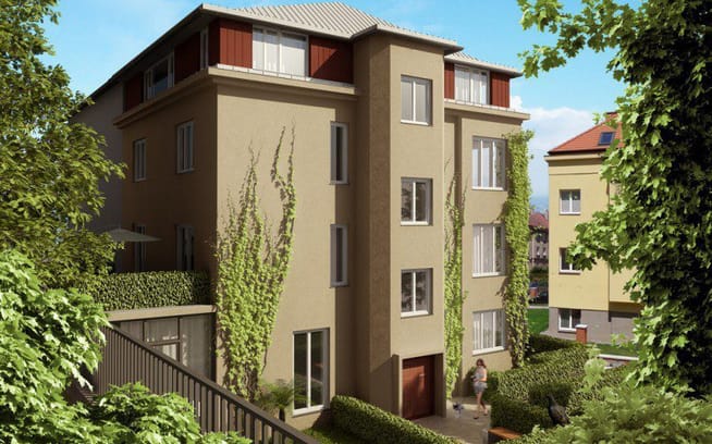 Vila dům Blaženka – nové byty Praha 5 – Smíchov