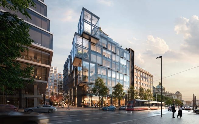 Vinohradská 8 – brownfieldy a nové byty Praha 2 – Vinohrady