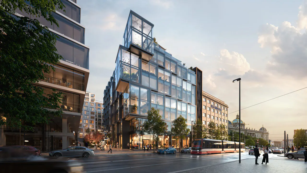 Vinohradská 8 – brownfieldy a nové byty Praha 2 – Vinohrady – foto 1