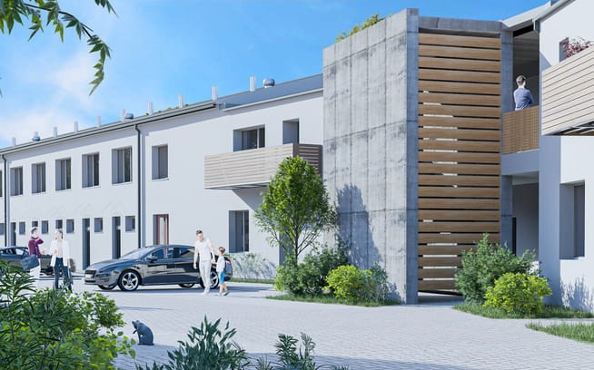 Bydlení Zbýšov – rodinné domy a nové byty Zbýšov, okres Brno-venkov