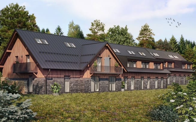 Pergamentka Apartments – nové byty Vítkovice, okres Semily