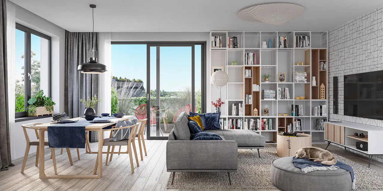 Rezidence Spojovací – nové byty Praha 9 – Vysočany – foto 4
