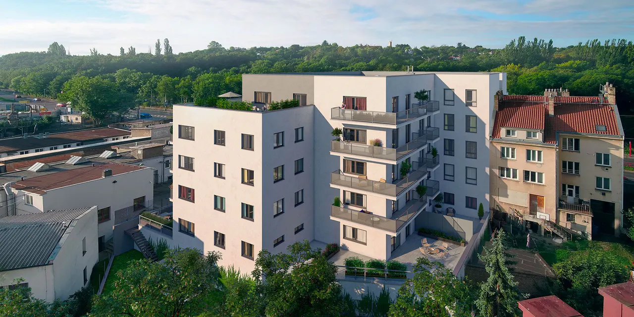 Rezidence Spojovací – nové byty Praha 9 – Vysočany – foto 1