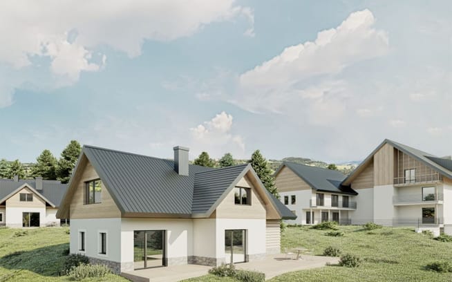 Petrův Grunt – rodinné domy a nové byty Jablonec nad Jizerou, okres Semily